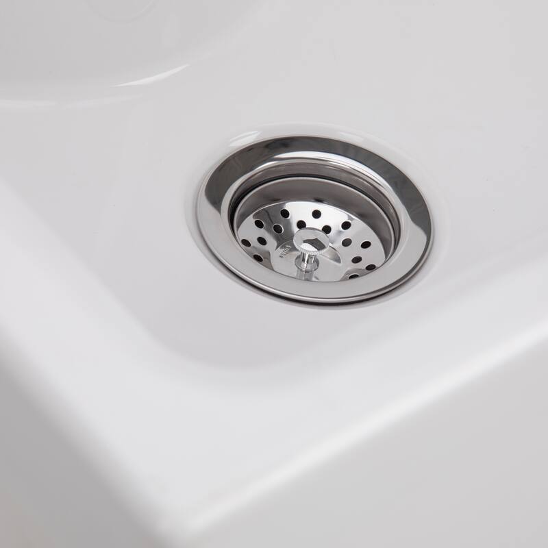 WYNDENHALL Lindor Transitional Laundry Cabinet with Faucet and Sink