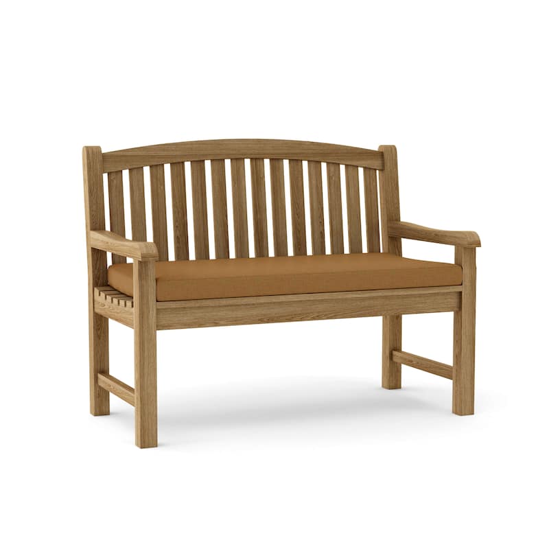 Chelsea 2-Seater Bench - N/A - Canvas Teak