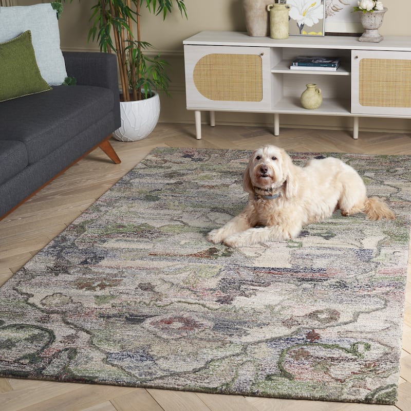 SAFAVIEH Handmade Anatolia Marinke Traditional Wool Rug