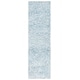 preview thumbnail 29 of 34, SAFAVIEH Audrey Zyhra Modern Stripe Rug 2'3" x 8' Runner - Blue/Ivory - Runner