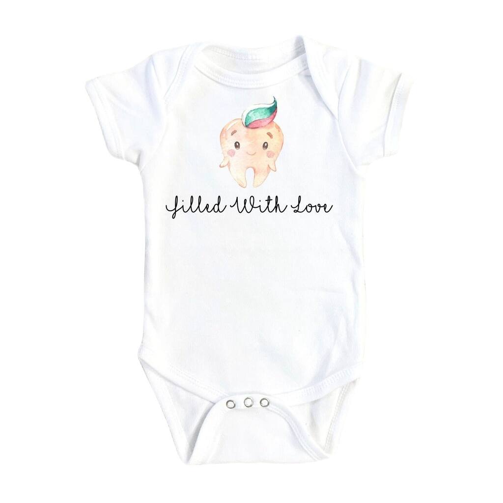 Dental - Baby Boy Girl Clothes Infant Bodysuit Funny Cute Newborn 4