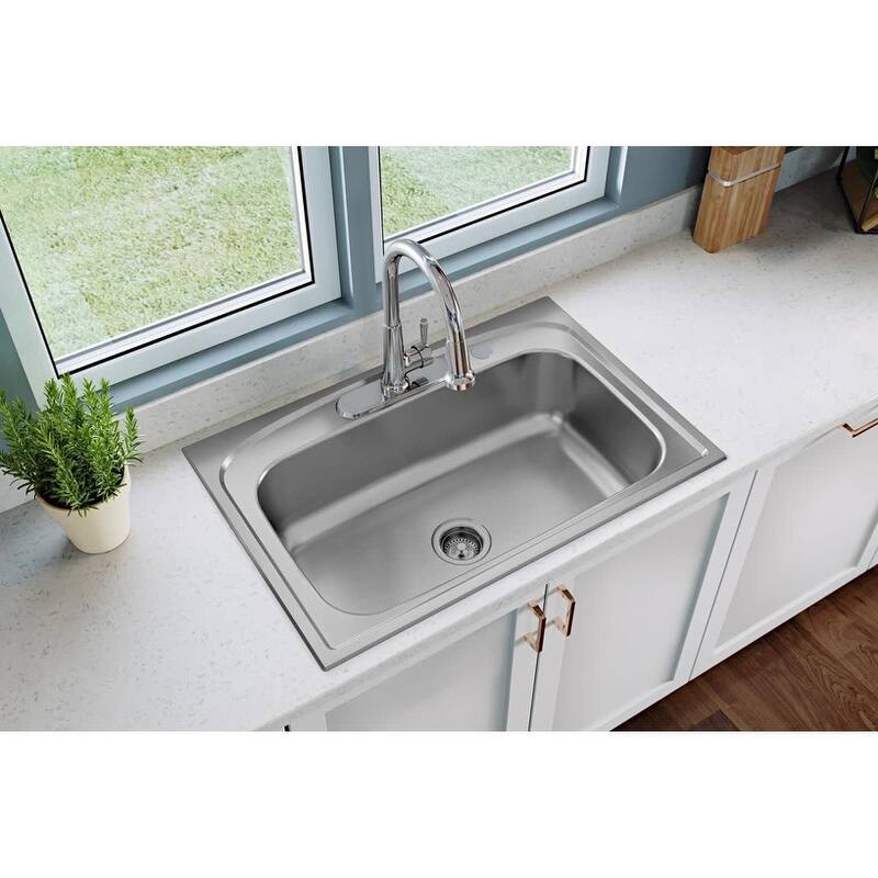Elkay Everyday 1.5 GPM Single Hole Pull Down Kitchen Faucet - Includes