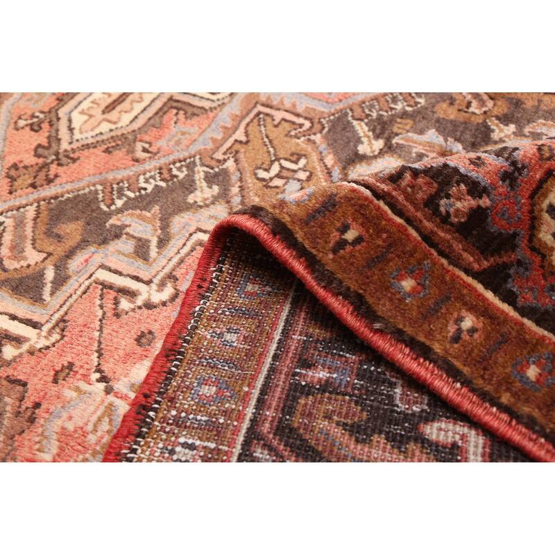 ECARPETGALLERY Hand-knotted Sarabi Light Red Wool Rug - 6'4 x 9'7