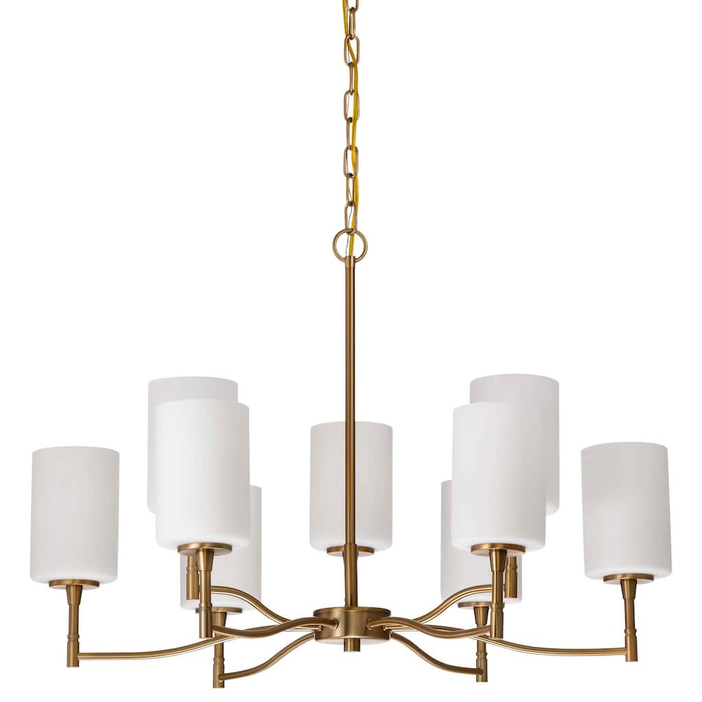 Nuvo Lighting 60/8209 Liam 9 Light 30" Wide Chandelier