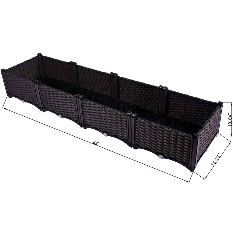 Self-Watering Planter Box