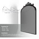 preview thumbnail 14 of 14, Arched Vintage Mirror Baroque Style Wall Bathroom Mirror