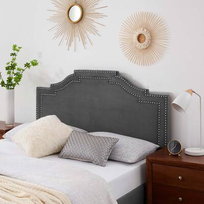 Lucia Twin Performance Velvet Headboard
