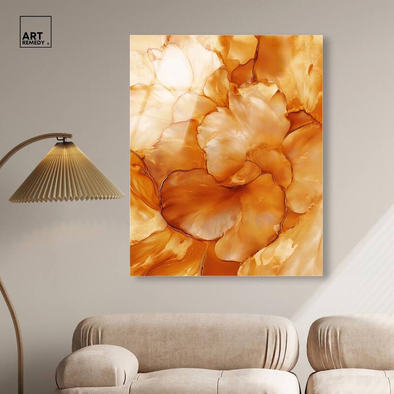 Sunlit Bloom II Acrylic by Art Remedy, Ready to Hang