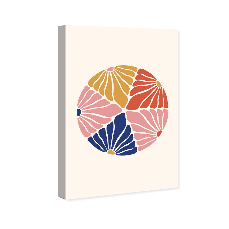 Wynwood Studio Canvas Floral and Botanical Organic Botanic Cake Wall Art Canvas Print