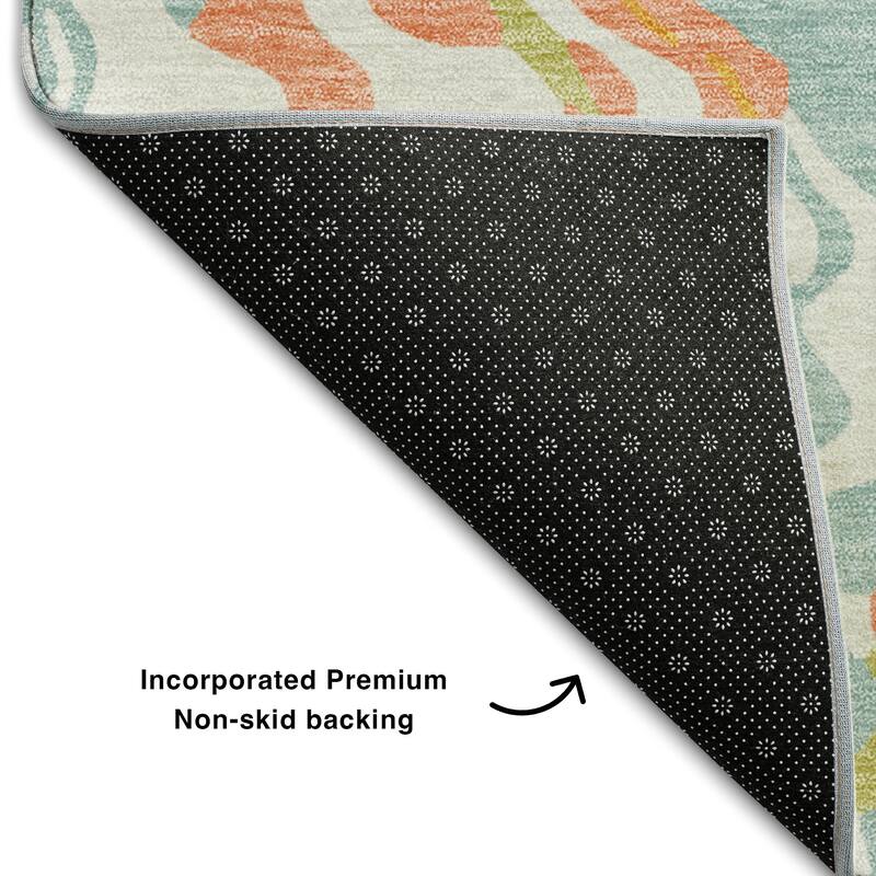 Premium Washable Super Soft Modern Contemporary Mayfield Rug