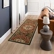 preview thumbnail 3 of 9, Mohawk Home Bilpass Ornamental Medallion Area Rug 2' 6" x 10' - Red - Runner
