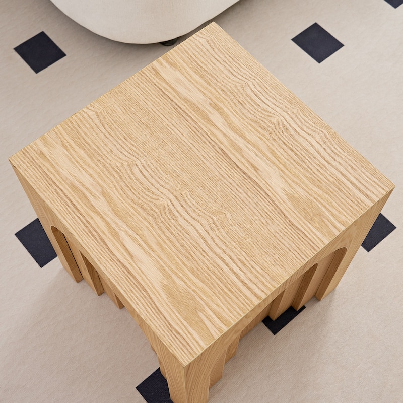 15.74'' Square Side Table Small Coffee Table Accent Table Bedside Table