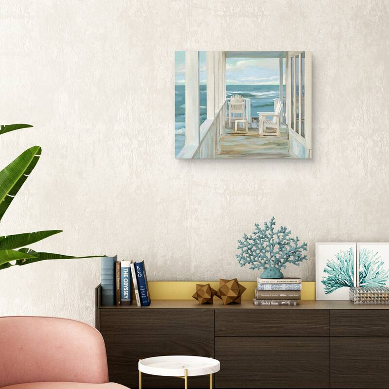 Oceanfront by Studio Arts Canvas Art Print