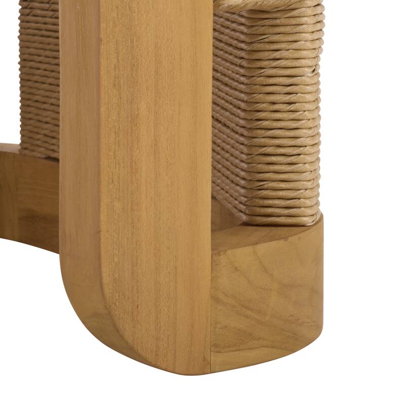 SAFAVIEH Couture Skipper Teak Coffee Table - 47"W x 24"D x 14"H