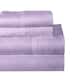 Pointehaven 300 Thread Count Cotton Tone-on-Tone Printed Bed Sheet Set - Twin - Lavender