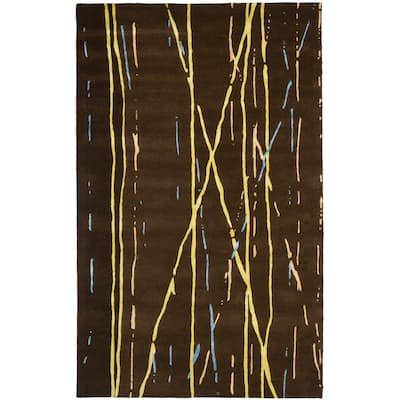 SAFAVIEH Handmade Markita Brown New Zealand Wool Rug