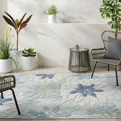 Livabliss Lakeside Coastal Indoor/Outdoor Area Rug