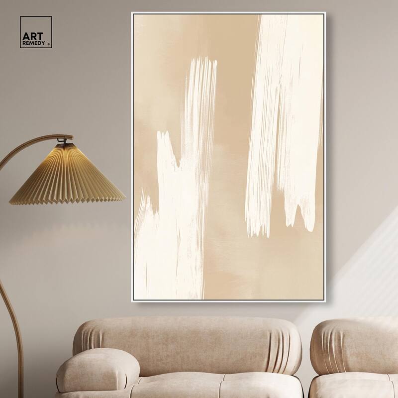 Gestural Grains II Canvas by Art Remedy