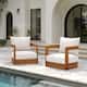 Option Beige, Teak, 2-Piece