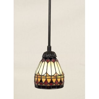 West End 1-Light Mini Pendant in Vintage Bronze