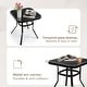 preview thumbnail 25 of 24, Solaura 3-piece Outdoor Patio Rocking Chairs Conversation Bistro Set