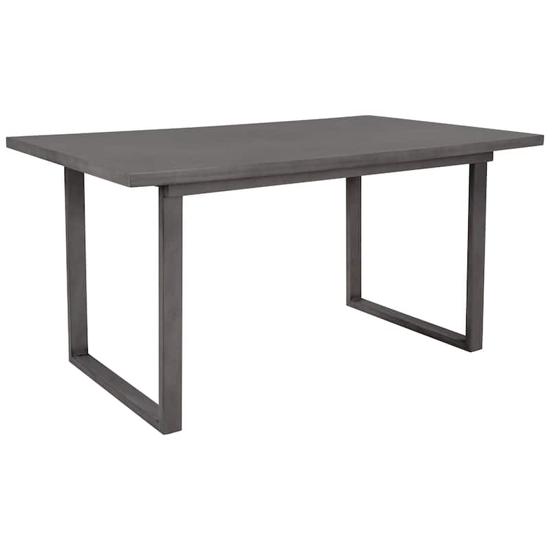 5-piece Farmhouse Dining Set Rectangular Table Chair