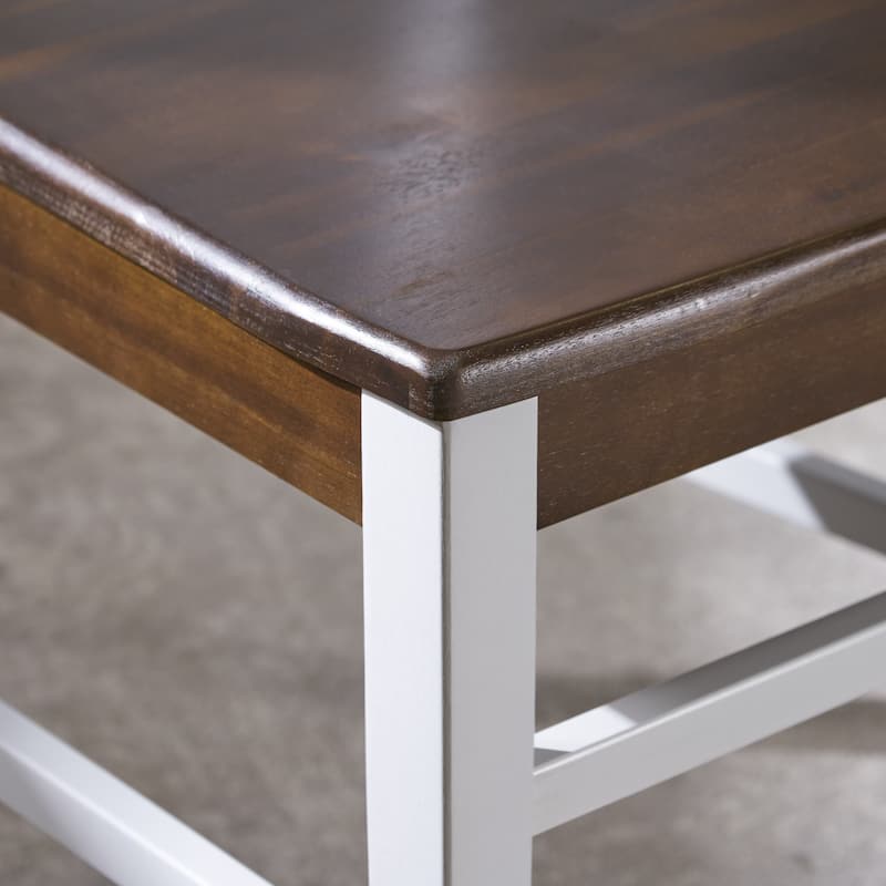 Farmhouse Acacia Wood Dining Chair