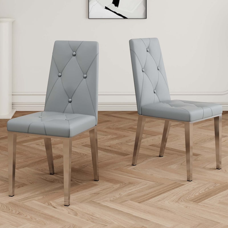 PU Dining Chair(set of 2)
