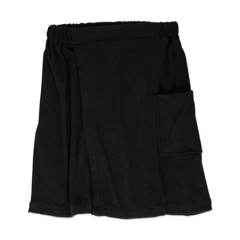 DII Shower Wrap Mens - Black