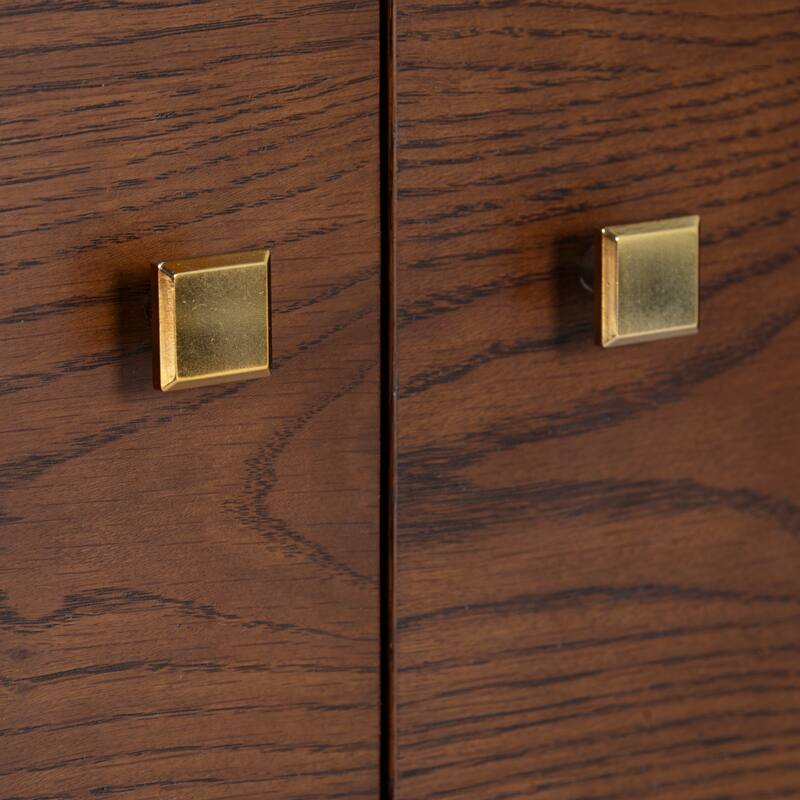 SAFAVIEH Couture Francesco 4-Shelf Wood Bookcase - 36"W x 17"D x 76"H