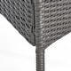 preview thumbnail 16 of 29, Cedros Wicker/ Acacia Wood Outdoor 5-piece Dining Set by Christopher Knight Home