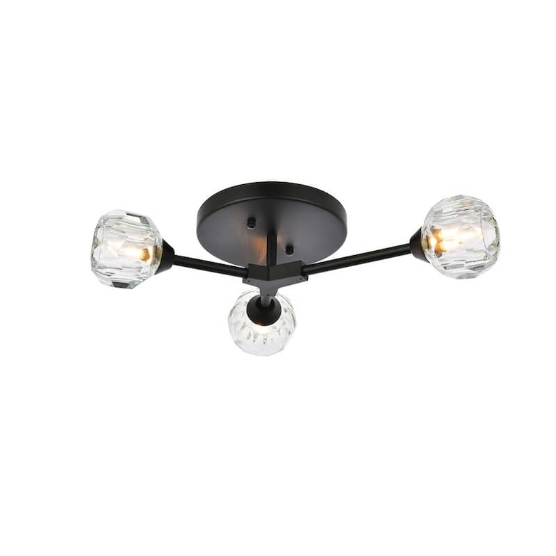Indigo Home 3 Light Flush Mount - N/A