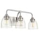 Option Satin Nickel / Clear Seeded