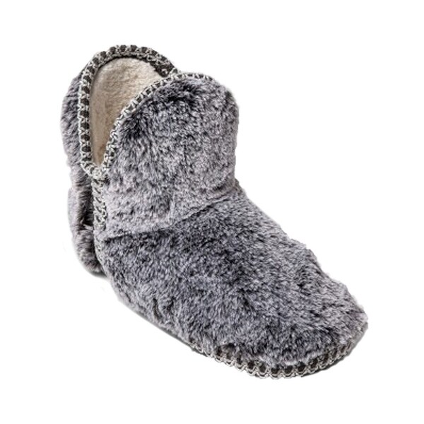 faux fur slipper boots