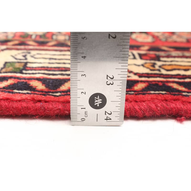 ECARPETGALLERY Hand-knotted Konya Anatolian Red Wool Rug - 2'8 x 9'6