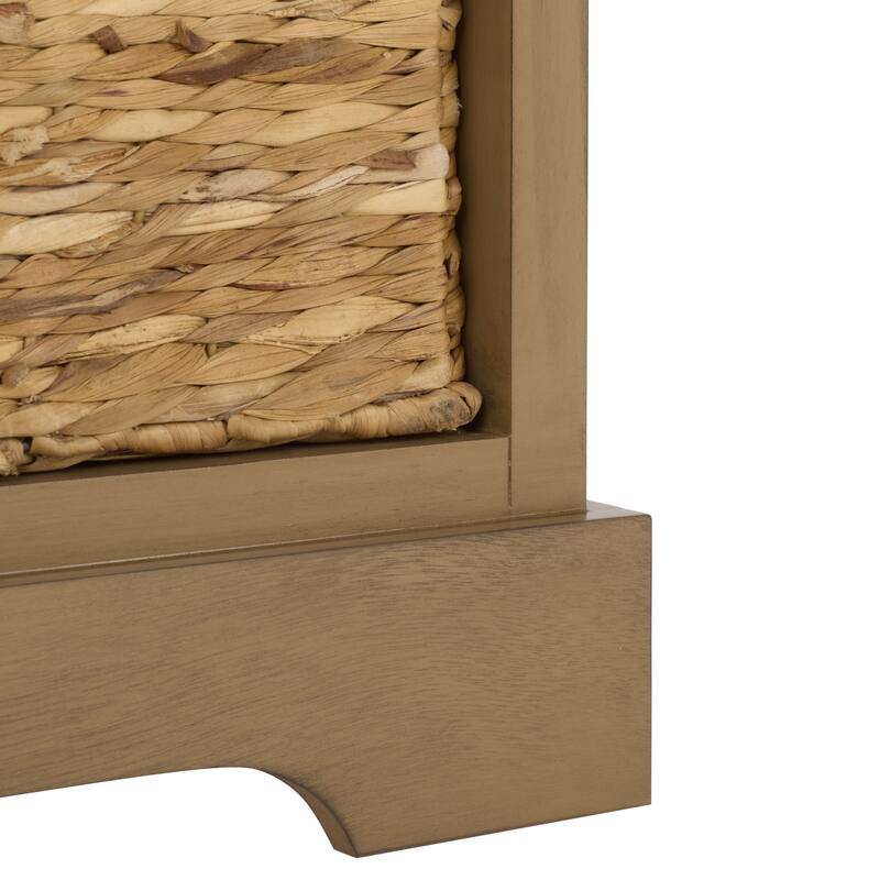 SAFAVIEH Ara Grey 3-Drawer Storage Unit - 42.1" x 15.4" x 19.7" - 42"W x 15"D x 20"H