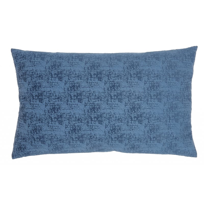 Beige Distressed Gradient Lumbar Pillow
