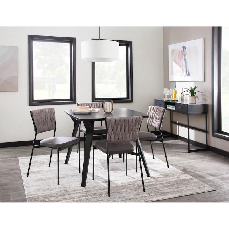 Porch & Den Randolf Braided Dining Chair - Set of 2