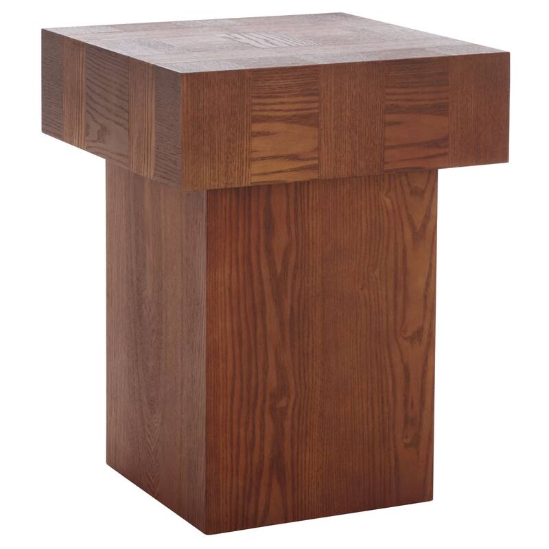 SAFAVIEH Hamona Pedestal End Table - 16"W x 16"D x 21"H