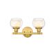 Option Satin Gold / White / Clear