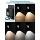 preview thumbnail 14 of 14, 6 Pack LED Vertical 5CCT Step Lights, Replaceable Magnetic Faceplat Indoor Stair Light, Dimmable