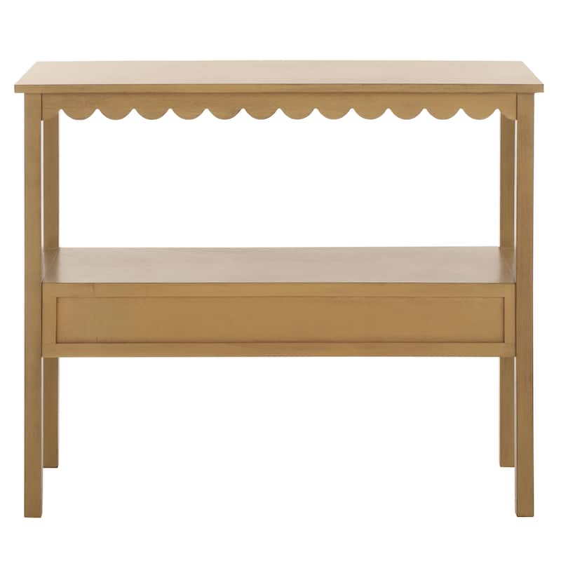 SAFAVIEH Haven Lower 2-Drawer Console Table - 35"W x 13"D x 30"H