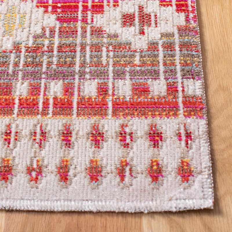 SAFAVIEH Montage Karnit Indoor/ Outdoor Waterproof Patio Backyard Rug