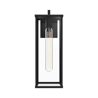 Alora Lighting EW652707CL Brentwood 18" Tall Outdoor Wall Sconce with