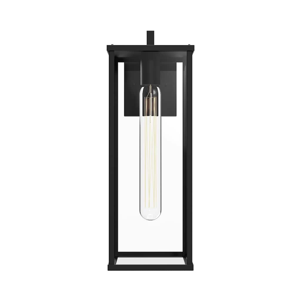 Alora Lighting EW652707CL Brentwood 18" Tall Outdoor Wall Sconce with