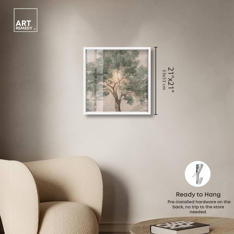 Emanating Branches II Shadowbox by Art Remedy