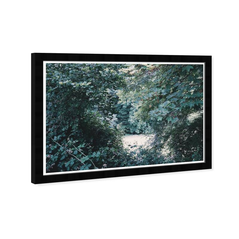 Wynwood Studio Prints Floral and Botanical Breathe Again Green and Modern & Contemporary Wall Art Canvas Print