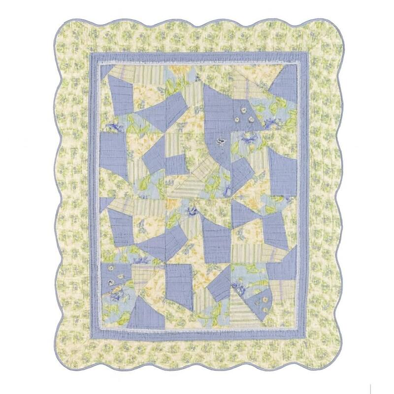 Sunshine Cotton Quilted 50" x 60" Throw Blanket