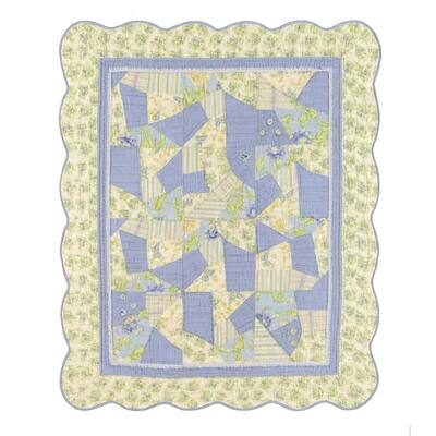 Sunshine Cotton Quilted 50" x 60" Throw Blanket