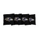 preview thumbnail 1 of 1, Baltimore Ravens NFL Football Black Cornhole Bags All-Weather Resin Filled